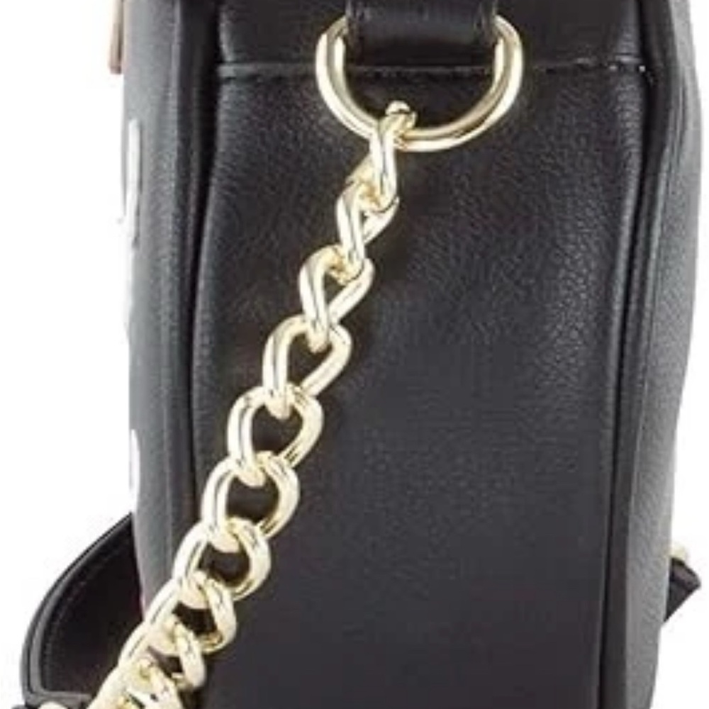 Betsey Johnson Black‎ Unicorn Cat Canteen Crossbody Bag NWT $53 MSRP Halloween - Picture 8 of 16